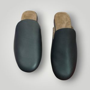 Handmade Moroccan Leather Sabot Comfortable Slip Clogs Women