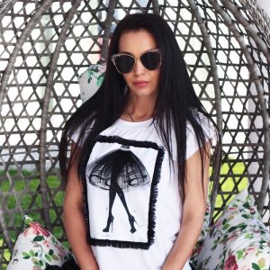 Extravagant White Top Women Blouse Summer Lace For